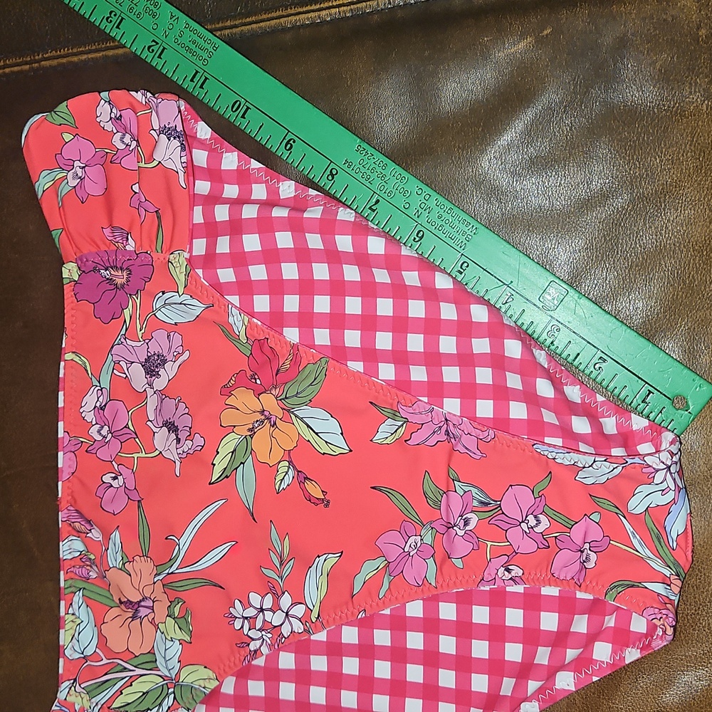 NWT Tommy Bahama Women's Reversible Hipster Swim Bottoms: Passion Pink: XL - Picture 12 of 13